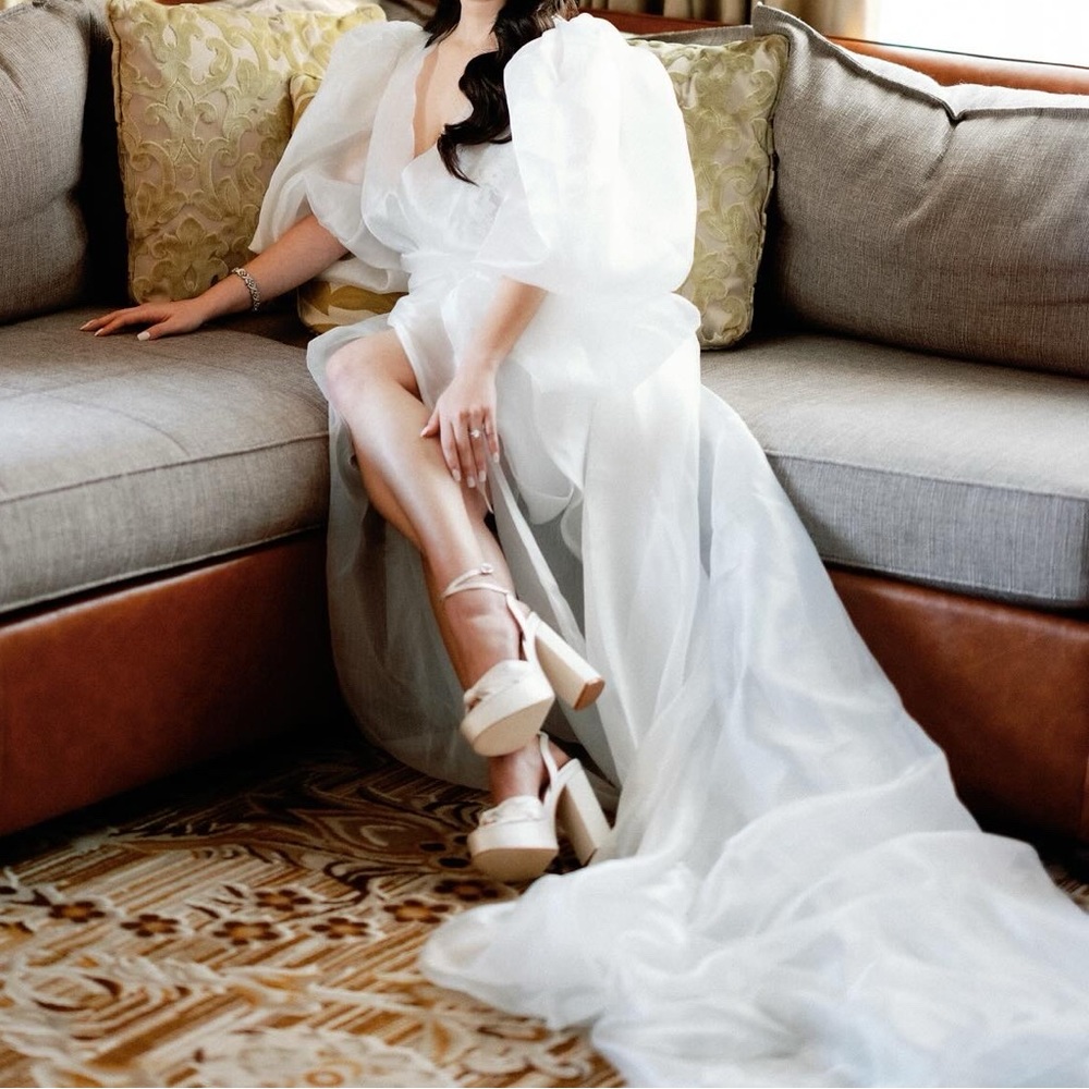Bridal robe - Picture 6 of 6